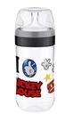 Mamadeira lillo evolution preto desenhos +6m boa free 300ml silicone