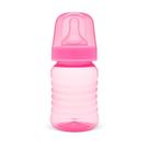 Mamadeira Lolly Big Clean Silicone Redondo Rosa 250ml