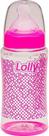 Mamadeira lolly big tricolor/viva 330ml silic orto rosa-13268-01f-7896699029452