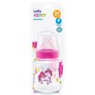 Mamadeira Lolly Big Viva Silicone Orto Rosa 250Ml