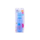 Mamadeira Lolly Nenny Bico de Silicone Azul +3 Meses 250ml