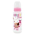 Mamadeira Lolly Tip Silicone Orto Rosa 240ml