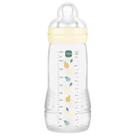 Mamadeira Mam Easy Active 270ml Bico Nº2 Decorada 2m+ Menino Menina Baby MAM Cor:Amarela