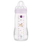Mamadeira Mam Easy Active 330ml Bico Nº3 Decorada 4m+ Menino Menina Baby MAM Cor:Lilás