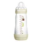 Mamadeira Mam Easy Start First Bottle Bico de Silicone Desenhos Sortidos 320ml 4+ Meses Neutra Ref:4679