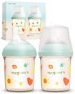 Mamadeira MOYUUM MOV.aa PPSU Boca Larga 150 ml Kit com 2