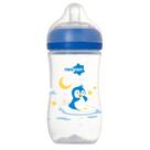 Mamadeira Neopan 300ml Redondo Azul Foca/Pinguim/Trem 2801