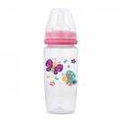 Mamadeira Neopan Redondo Pansuper 300ml Rosa Cisne 2602