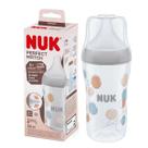 Mamadeira Nuk Antivazamento Imita Bico de Seio Silicone Macio e Flexível 260ml Fluxo variável