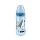 Mamadeira Nuk My First Ortodôntica Válvula Anticólica Air System 6 Meses 300 mL Rosa e Azul