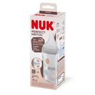 Mamadeira NUK Perfect Match U Fluxo Variável Silicone 6+ Meses Anti-Cólica 260ml