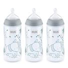 Mamadeira NUK Smooth Flow Anti Colic 300 ml, pacote com 3
