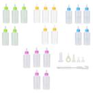 Mamadeira Pet Cao Gato Cachorro 60ml Kit 5 Unidades Cor Sortida Filhote Animal de Estimaçao Amamentaçao Higienico Resistente Seguro