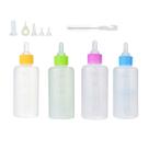 Mamadeira Pet Gato Cao Filhote 60ml Kit 4 Unidades Cor Sortida Animal de Estimaçao Cachorro Amamentaçao Seguro Higienico