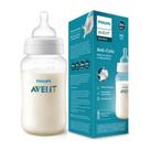 Mamadeira philips avent anti-colic 3m+ 330ml transparente 0%bpa