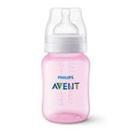 Mamadeira Philips Avent Classic Anti Colica - 260Ml Rosa