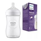 Mamadeira philips avent pétala 3.0 bico transparente 260ml 1m+