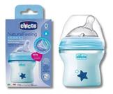 Mamadeira Recém Nascido Step Up Azul 150ml Chicco Estrelinha