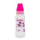 Mamadeira Rosa Big Zoo Lolly Kinddy Silicone R 330ml