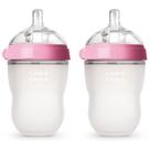 Mamadeira Silicone Antivazamento 250ml Anticólica Antirrefluxo Baby 2 Unidades