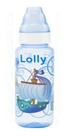 Mamadeira Tip 240ml Bico Silicone Lolly - Azul