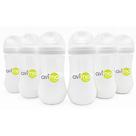 Mamadeiras Avima 355ml, anti-cólicas, sem BPA, conjunto de 6