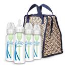 Mamadeiras Dr. Brown's Anti-Colic Options+ (pacote com 4) com sacola