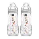 Mamadeiras MAM Easy Active 330 ml Fast Flow, 4 meses ou mais, pacote com 2