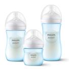 Mamadeiras Pétala 3.0 Azul Triplo Pack 125/260/330ml - Avent
