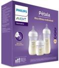 Mamadeiras Pétala 3.0 Transp Triplo Pack 125/260/330ml Avent