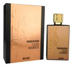 Manasik Oud Amber Noir Eau de Parfum 100ml Perfume Importado Intenso e Sofisticado