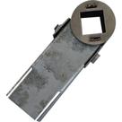 Mancal Para Portao Fechado Com Grapa 1''Longo Prensal - Kit C/12 Mancal Para Portao Fechado Com Grapa 1''Longo Prensal - Kit C/12