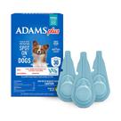 Mancha de prevenção de pulgas e carrapatos em cães Adams Plus 2,3-6,5 kg, 3 unidades