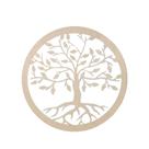 mandala 30 cm arvore raizes mdf 3mm natural
