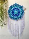 Mandala de Lã Decorativa