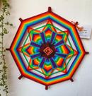 Mandala de Lã Decorativa