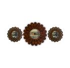 Mandala Decorativa Ambiente Sala Quarto Kit 3 Pçs 38173 Mandala Decorativa Ambiente Sala Quarto Kit 3 Pçs 38173