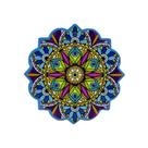 Mandala Decorativa de Ceramica - Cor F Mandala Decorativa de Ceramica - Cor F