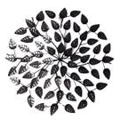 Mandala Decorativa em Ferro Rústico cor Preta