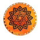 Mandala Escudo de Davi/Proteção e Superação 26cm