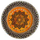 Mandala Escudo de Davi/Proteção e Superação 40cm
