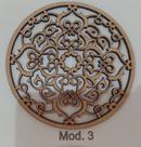 Mandala mod.3 MDF cru