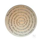Mandala Pai Nosso MDF - 20cm Diâmetro