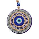 Mandala Porcelana Olho Grego proteção talisma amuleto 20 CM