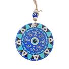Mandala Porcelana Olho Grego turco proteção amuleto 25 CM