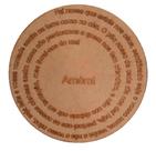 Mandala Quadro Decorativo Pai Nosso escrito MDF 3mm com fita dupla face decoração