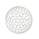 mandala spinner 20 cm decoração ambiente branco mdf 3mm
