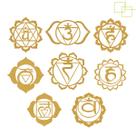 Mandalas dos 7 Chakras em MDF 30 cm Cada Kit Completo para Decoração e Harmonização Yoga Reiki Espaço Holistico Mandalas dos 7 Chakras em MDF 30 cm Cada Kit Completo para Decoração e Harmonização Yoga Reiki Espaço Holistico