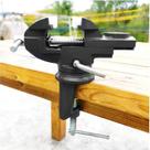 Mandíbulas de nylon Vise MYTEC Mini Home Vise Clamp-On 2.0 pretas
