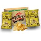 Mandioca Chips Queijo Nacho Sertanitos 50g- 3 Pacotes